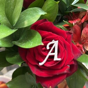 Sterling Silver Initial 'A' Pendant